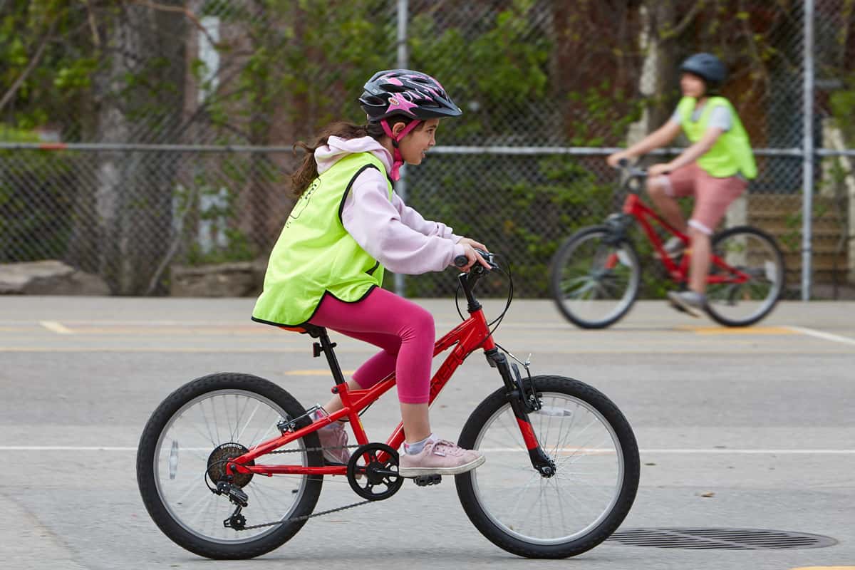 Le programme cycliste averti. Photo : Vélo Québec