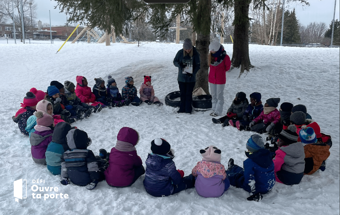 Photo : Amélie Légaré, école Ste-Geneviève, Défi Ouvre ta porte 2023