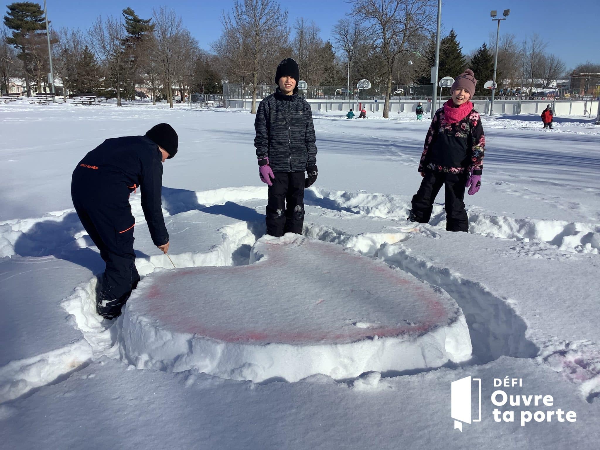 Photo : Nathalie Berto, École St-André, Défi Ouvre ta porte 2023