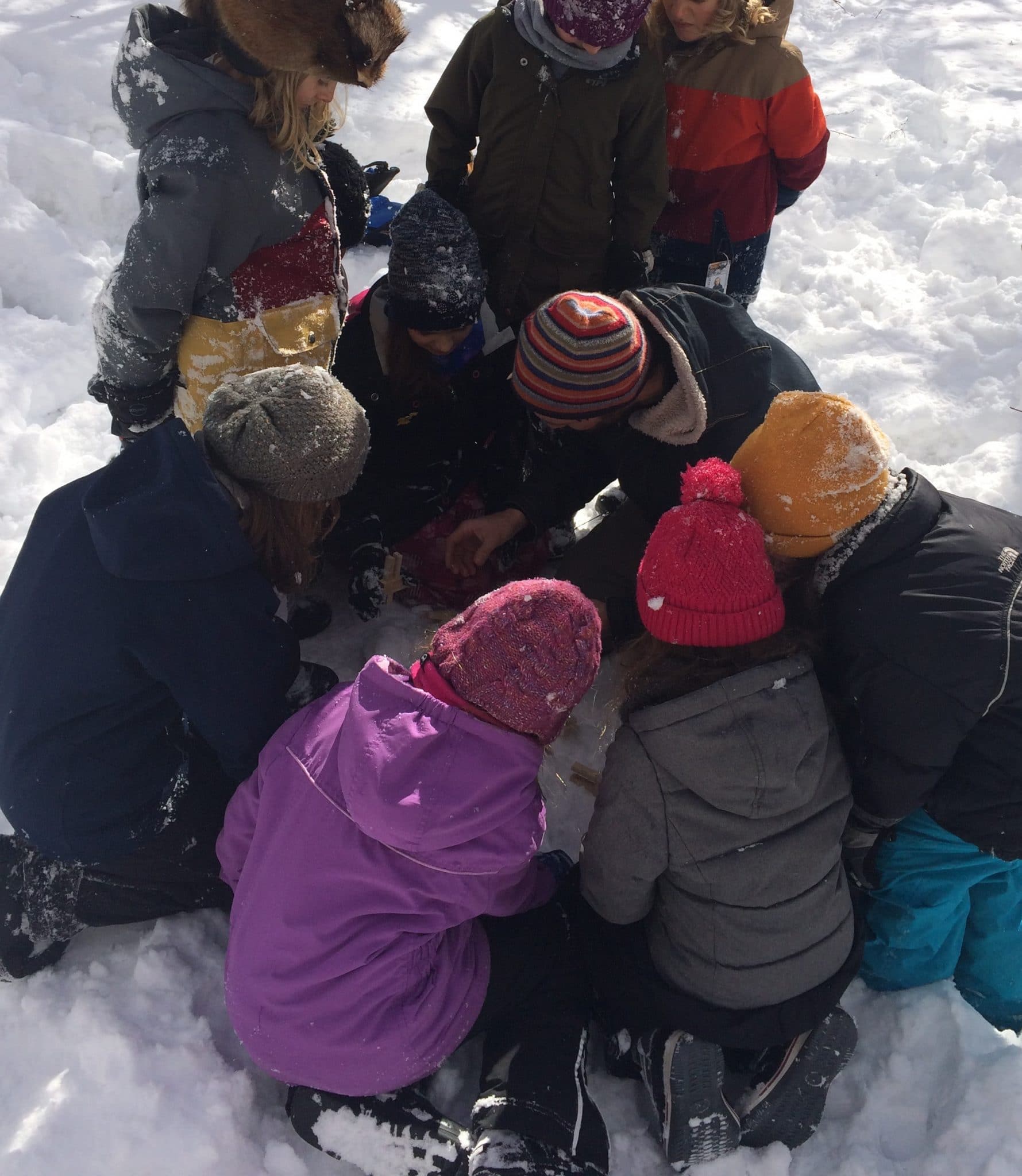 Travail de groupe. Crédit photo : Frédéric Moreau