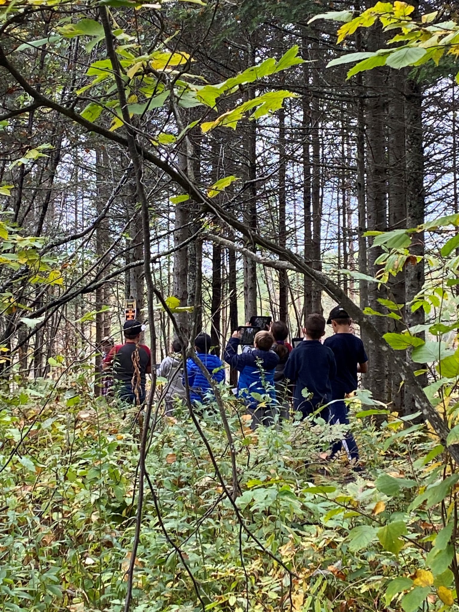 Photo : élèves du 2e cycle de l'école St-Félix, Québec. Crédit photo : Pascale Tremblay.