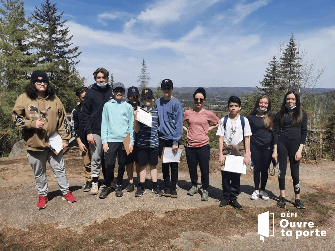 Photo : Kamille Proulx (participante au défi Ouvre ta porte 2022)