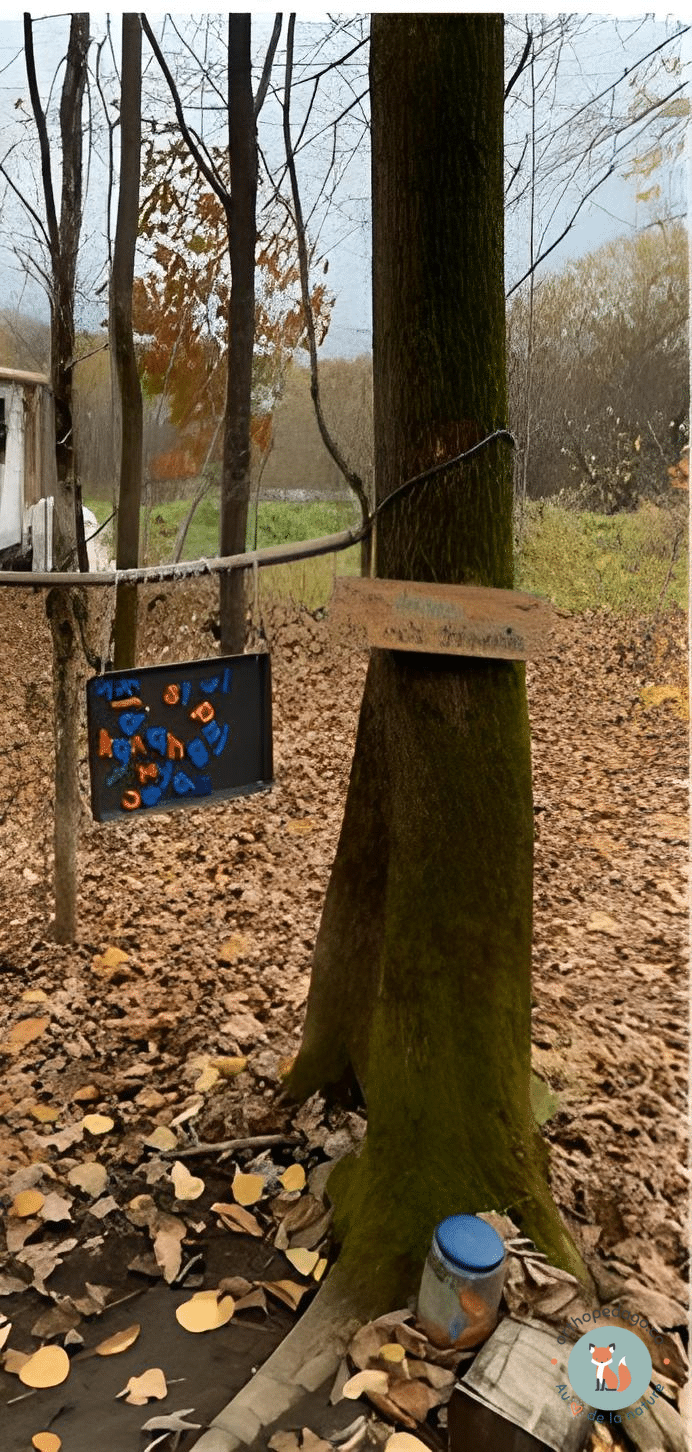 L'arbre des mots fréquents
Photo : Stéphanie Bergeron