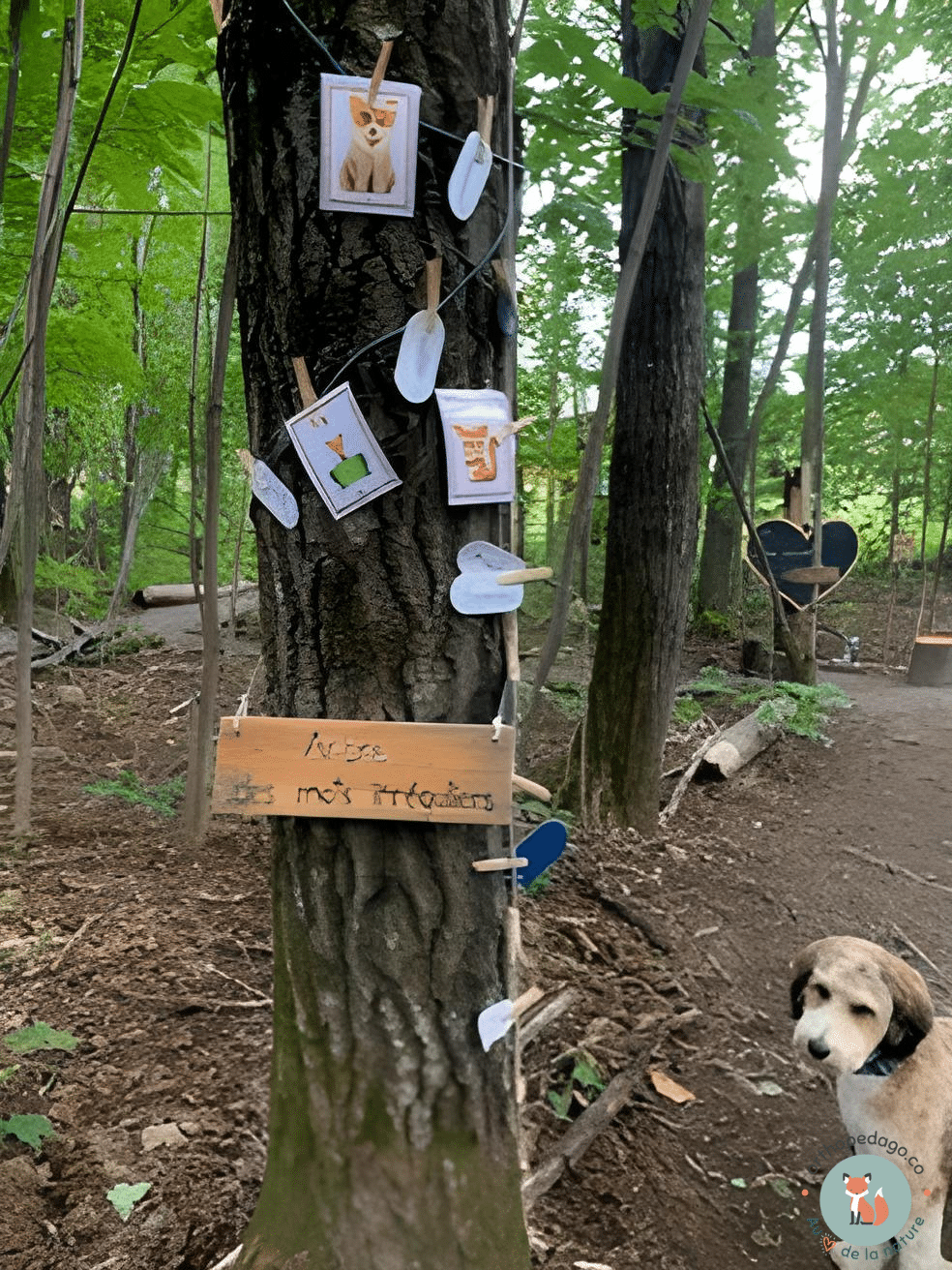 L'arbre des mots irréguliers
Photo : Stéphanie Bergeron